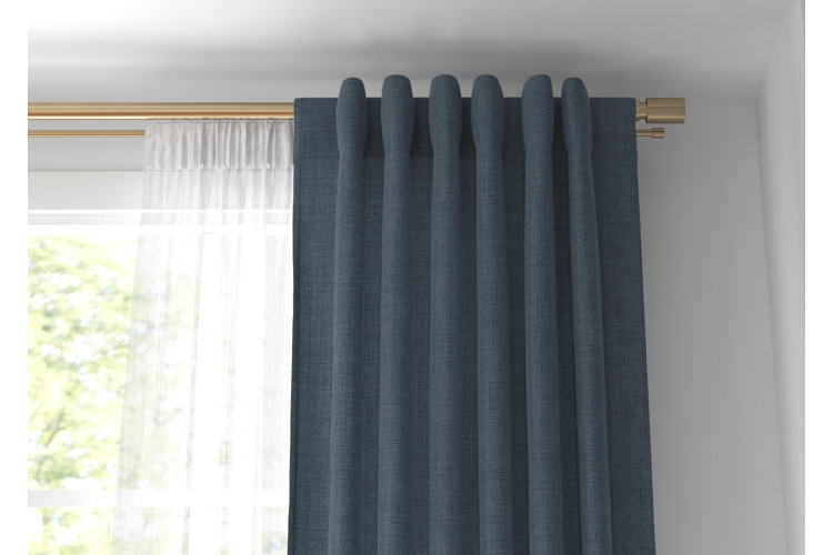 How to Hang Bay Window Curtains Wayfair Canada